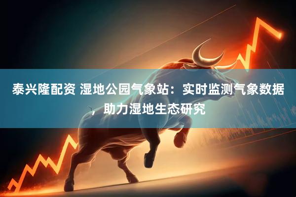 泰兴隆配资 湿地公园气象站：实时监测气象数据，助力湿地生态研究